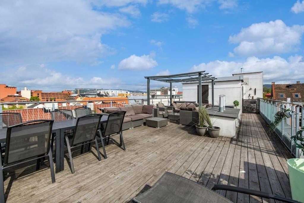 Live On The Roof Of Oslo City Center Apartment Exterior photo